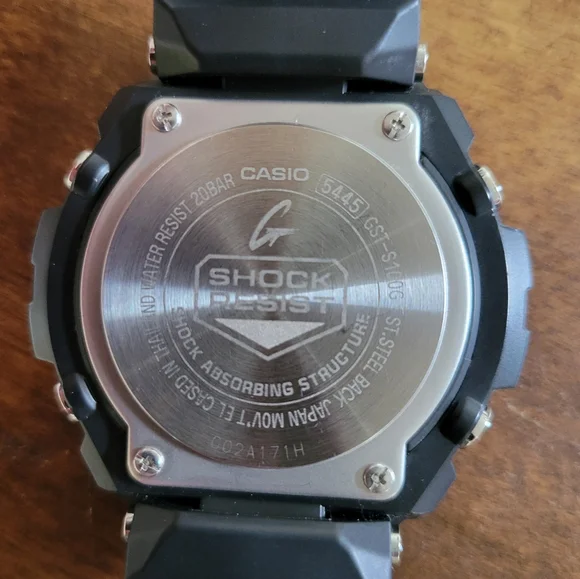 G-Shock G-STEEL Tough Solar Analog/Digital Watch - GST-S100G-1B